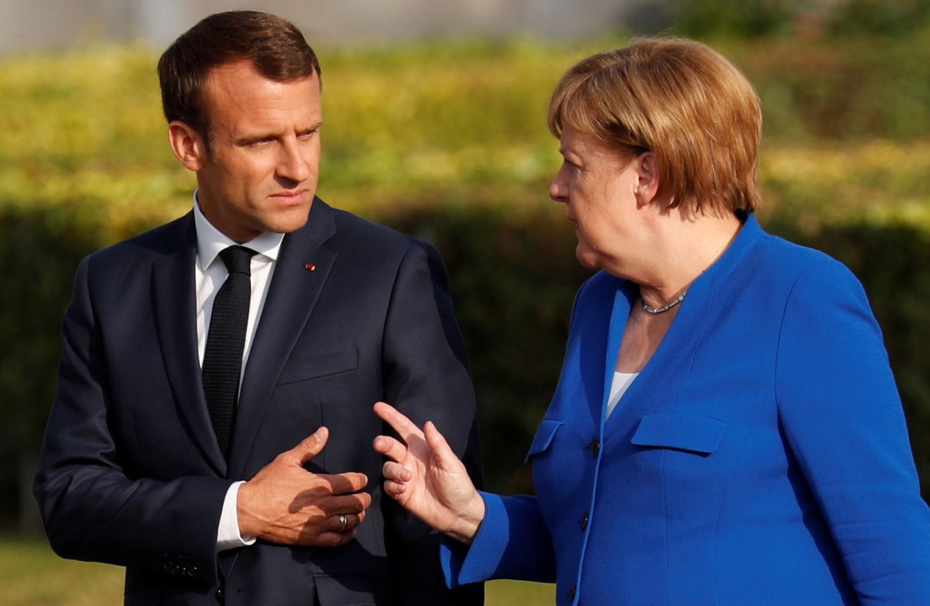 Macron y Merkel han reforzado el eje franco-alemán, quebrado durante la crisis. (Reuters)