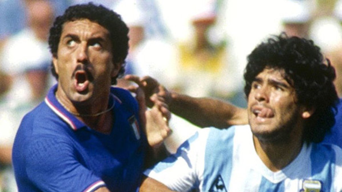 Gentile habla de su marcaje a Maradona del Mundial 82: "Ahora no podría  hacerlo"