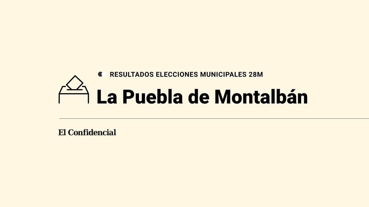 Resultados en directo de las elecciones del 28 de mayo en La Puebla de Montalbán: escrutinio y ganador en directo