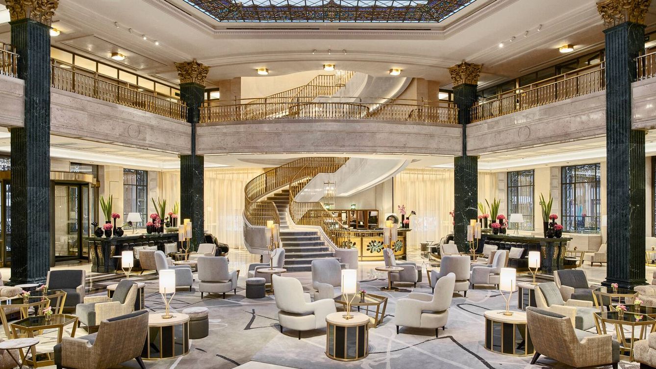 Foto: Así es el espectacular lobby del Four Seasons Hotel Madrid. (Cortesía)
