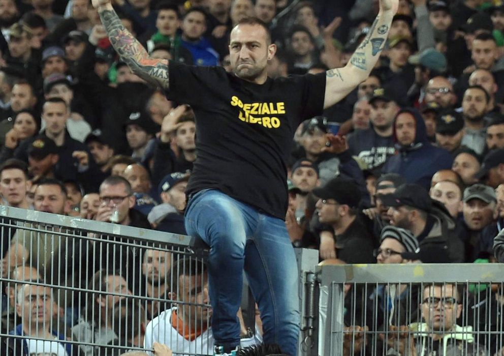 Foto: Gennaro de Tommaso fue el ultra que decidió que sí se jugase la final de Coppa (EFE).