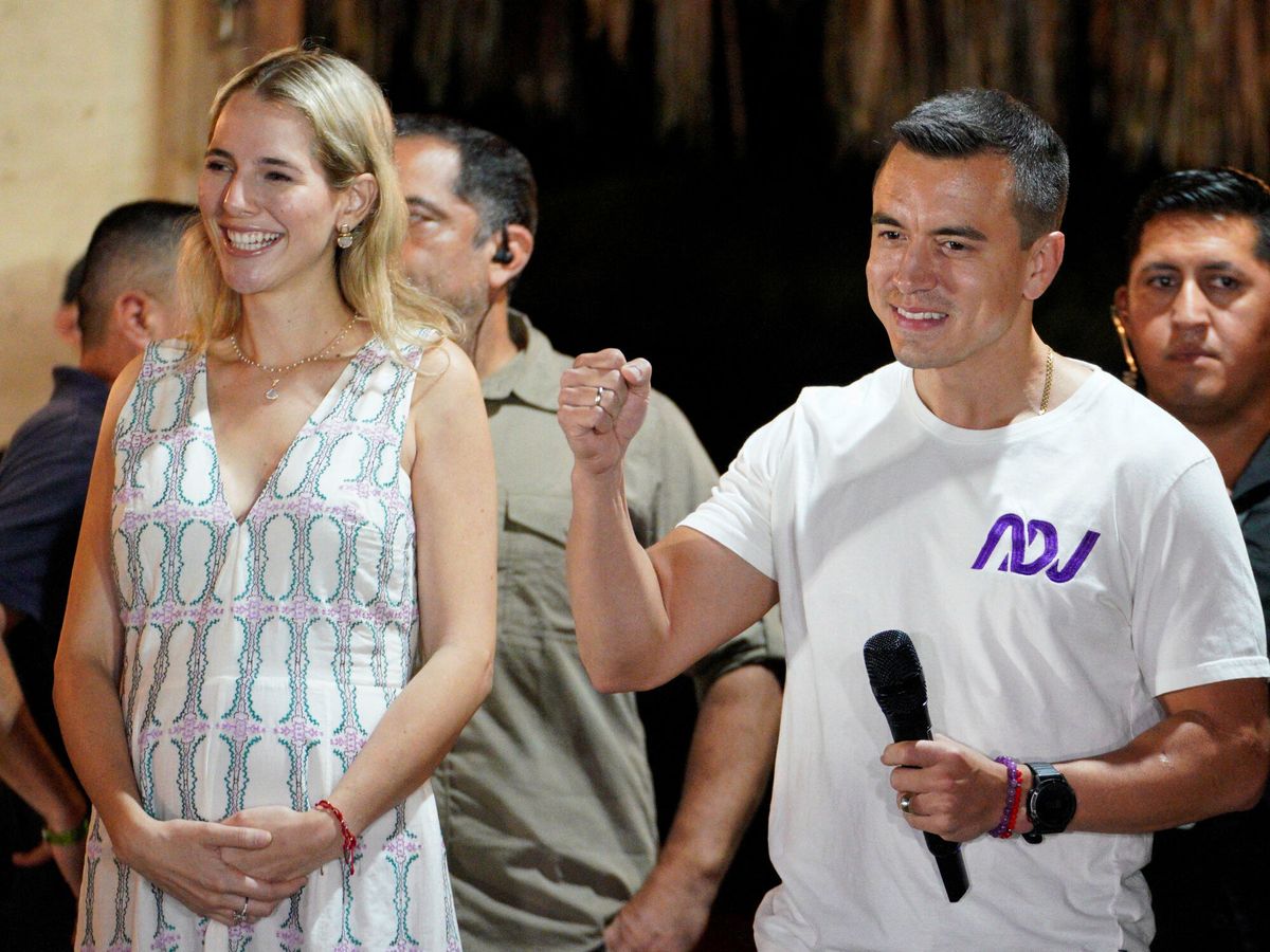 Foto: Daniel Noboa, presidente electo. (Reuters/Santiago Arcos)