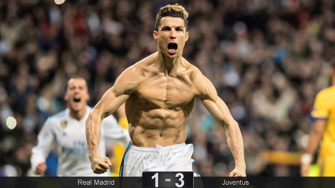 Foto: Cristiano Ronaldo celebra el gol de dio la clasificación al Real Madrid. (EFE)