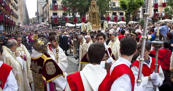 Foto: Procesión del Corpus Christi en Toledo | EFE