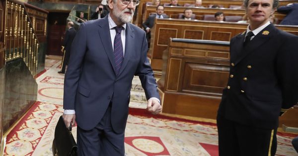 Foto: El presidente del Gobierno, Mariano Rajoy, en el Congreso. (EFE)