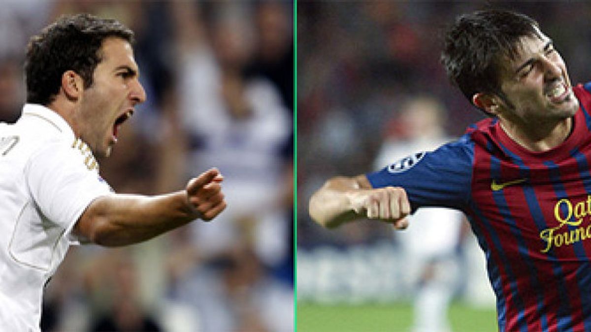 Villa e Higuaín conocerán el sábado el estatus real que tienen en sus respectivos equipos