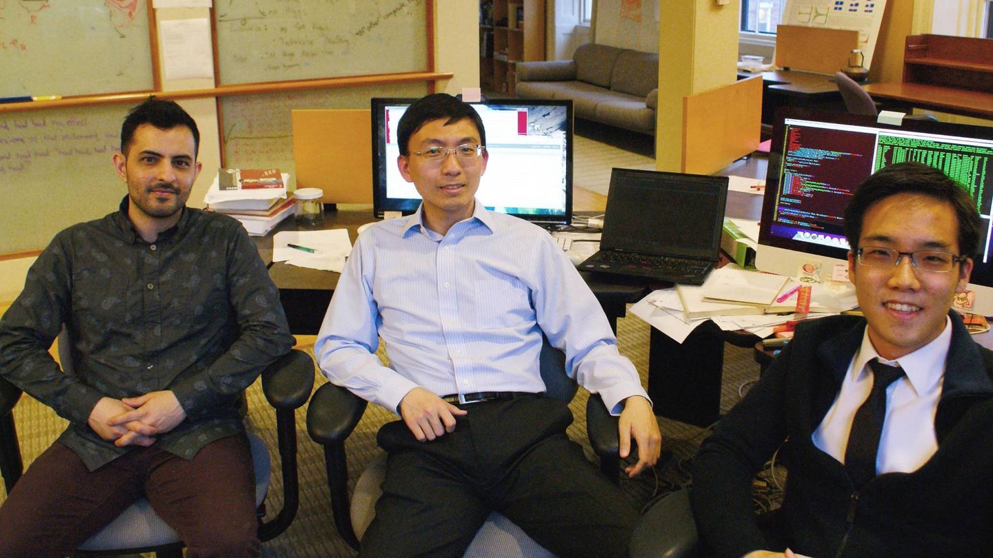 Los cofundadores de ProtonMail: Jason Stockman (izquierda), Wei Sun (centro) y Andy Yen. (Foto: cedida)