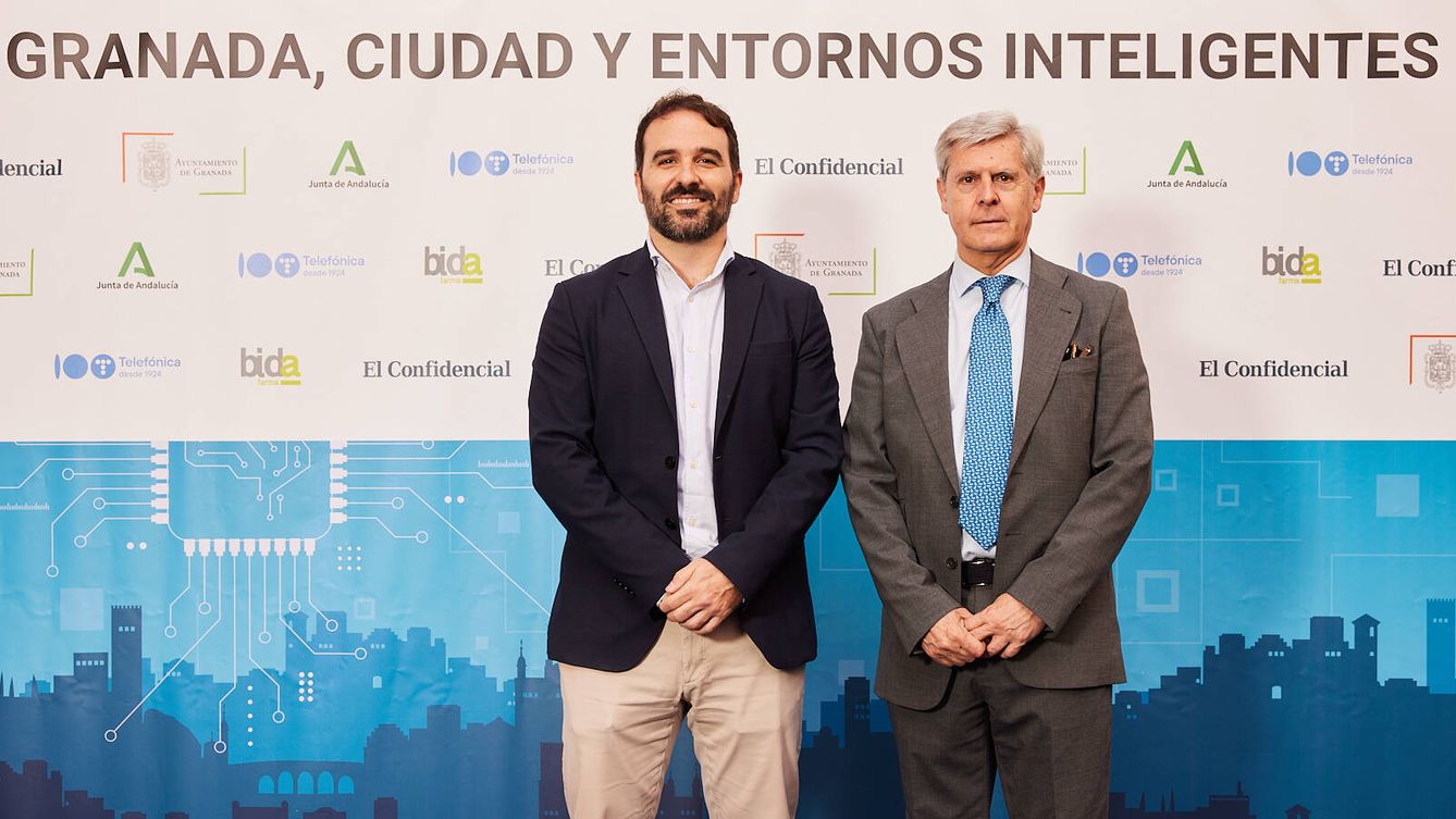 Pablo García, director general de Inagra y Alejandro Ruiz de Almirón, secretario del Consejo de Administración de Inagra.