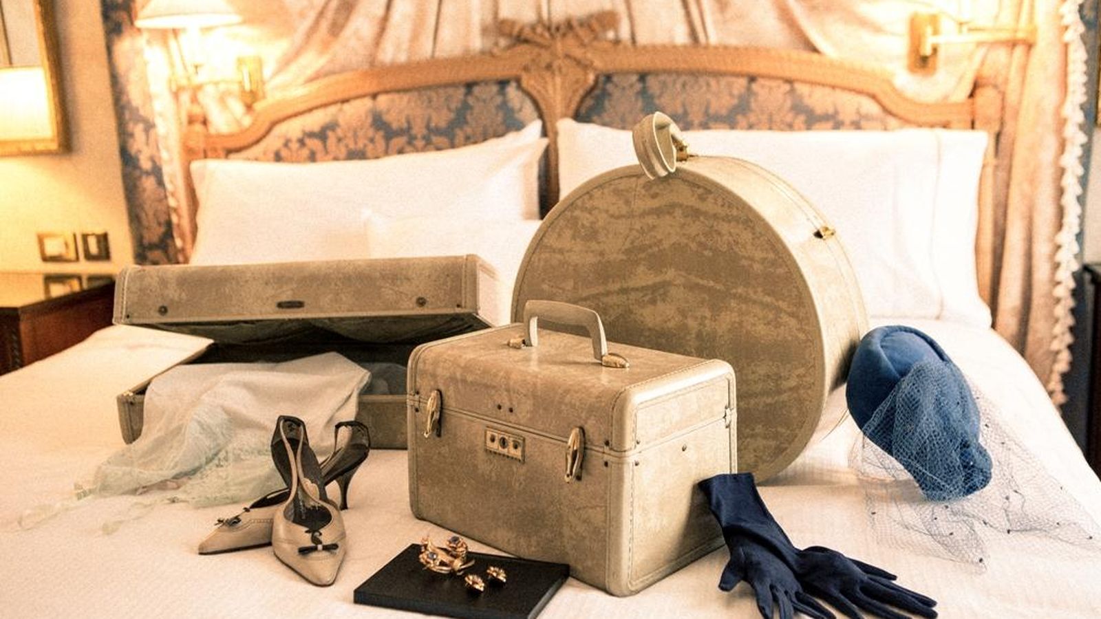 Foto: El hotel Palace de Madrid muestra los objetos de sus huéspedes más ilustres en la exposición '100 años viajando juntos', de Samsonite 