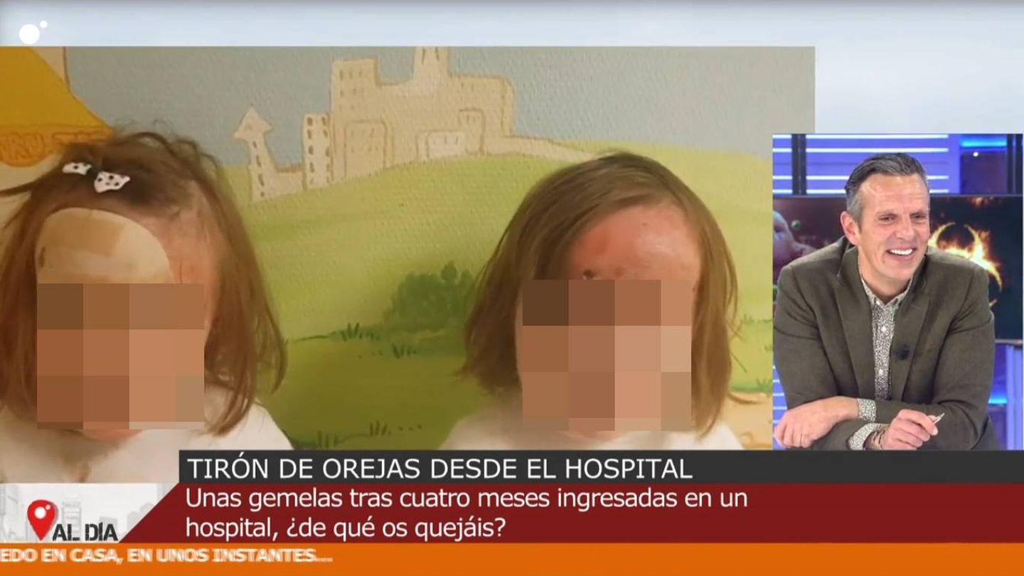 Joaquín Prat viendo de nuevo el vídeo. (Mediaset España)
