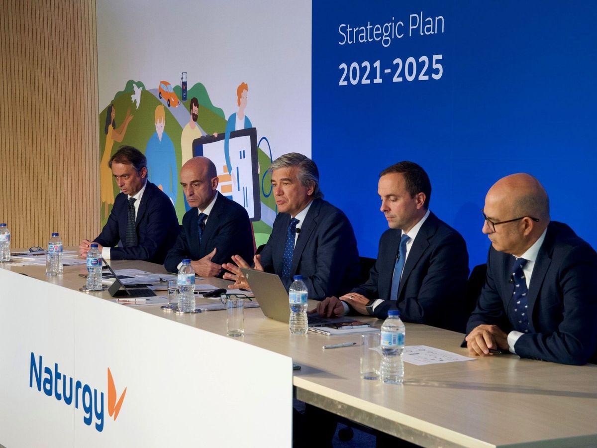 Foto: Presentación del Plan Estratégico de la compañía. (EFE)