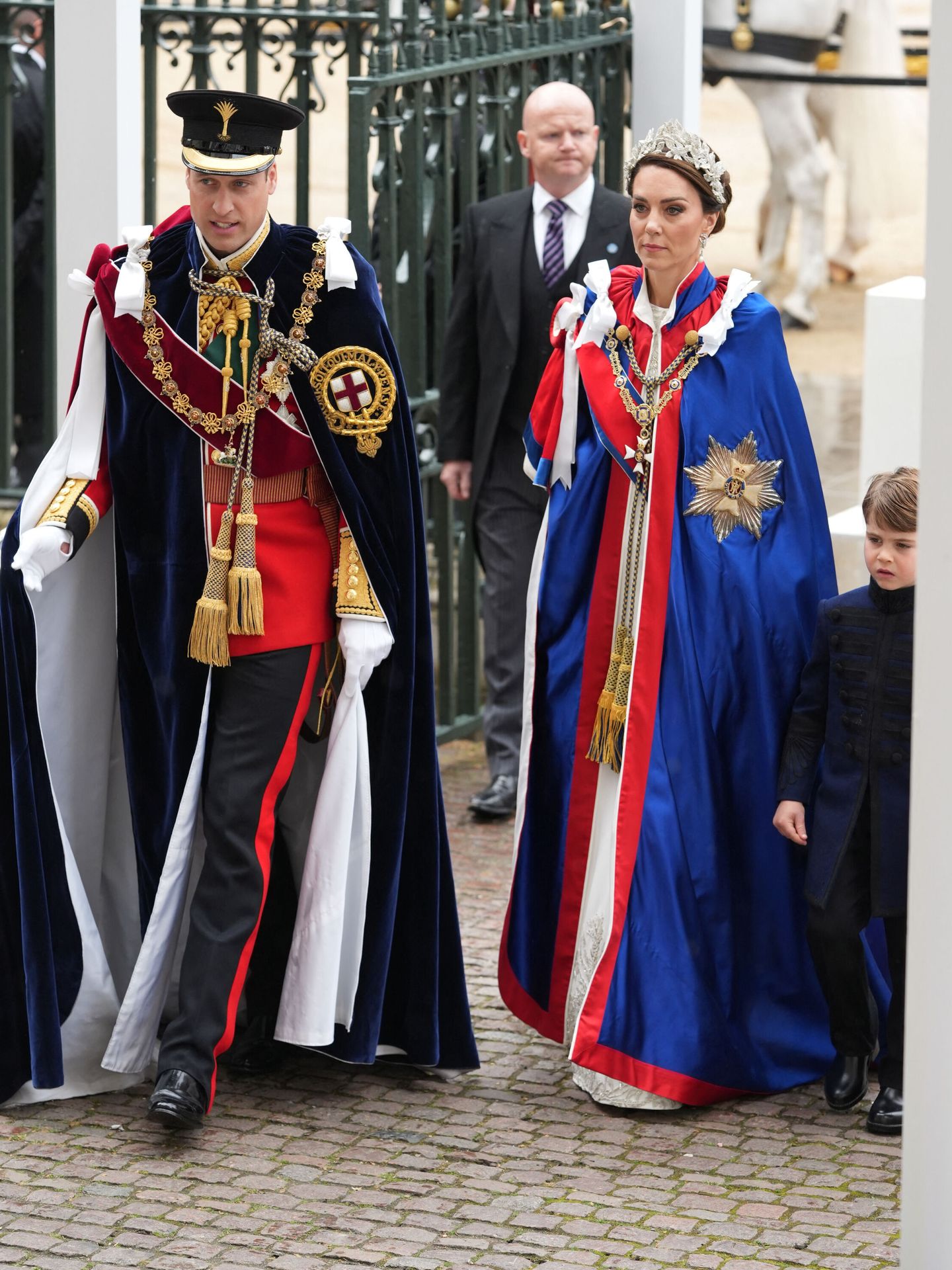 Los príncipes de Gales. (Reuters/Pool/Dan Charity)