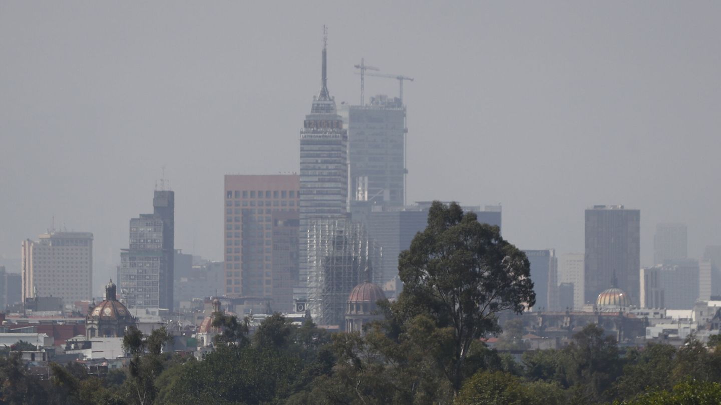 Contaminación en Ciudad de México. (EFE/Mario Guzmán) 