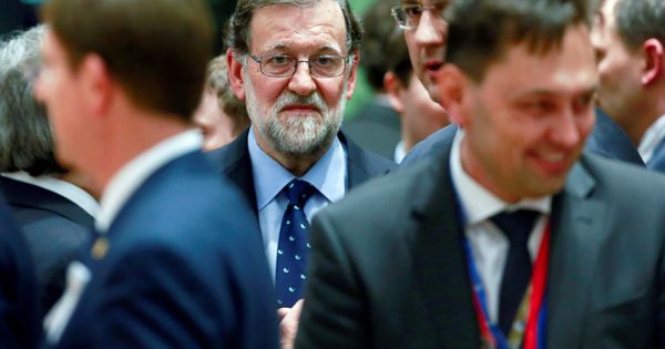 Foto: El presidente Mariano Rajoy, antes del inicio de la cumbre de líderes de la UE en Bruselas, en marzo de 2018. (EFE)