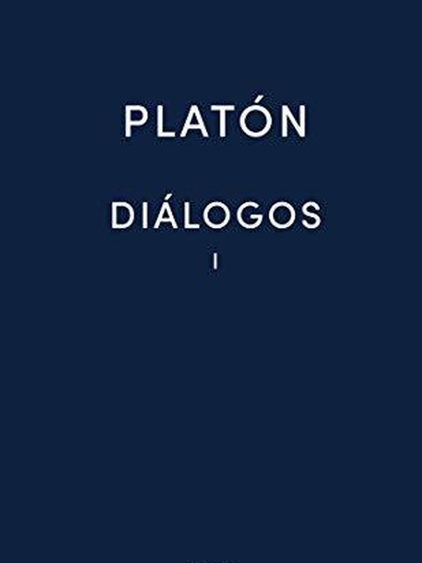 'Diálogos I' (Gredos).