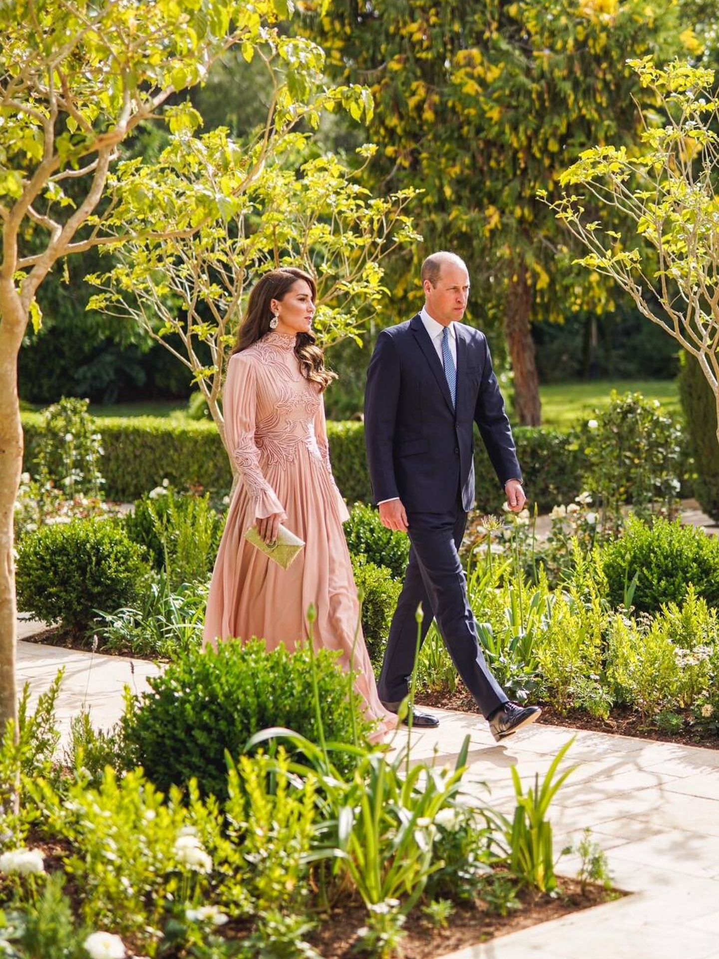 Kate Middleton y Guillermo. (Corte Hachemita de Jordania)