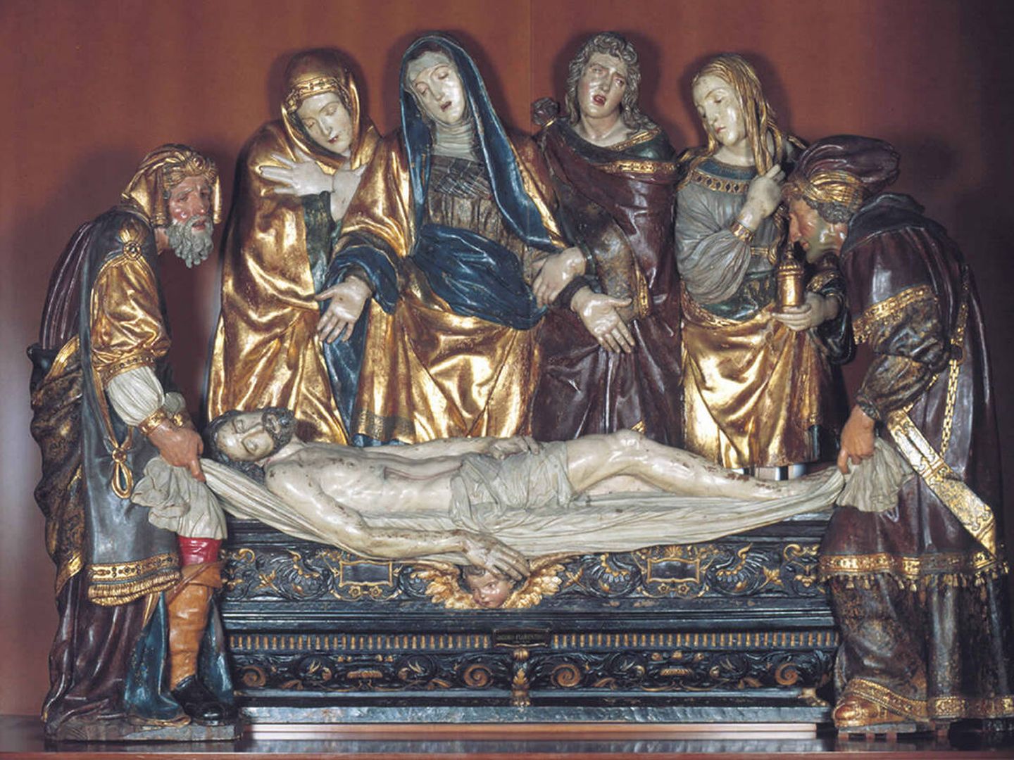 'El entierro de Cristo' de Jacopo Torni. (Museo de Bellas Artes de Granada)