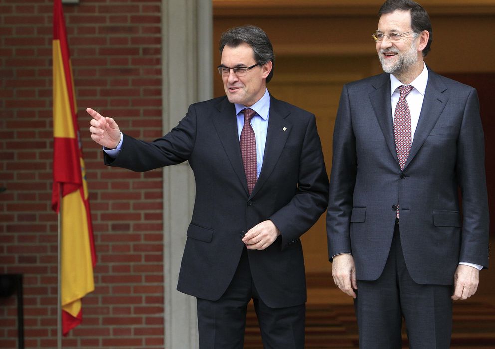 Foto: Artur Mas y Mariano Rajoy en una imagen de archivo (Efe)