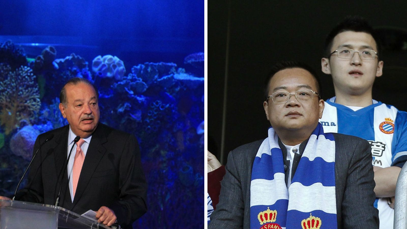 Foto: Carlos Slim (i) y Chen Yansheng (d). (Foto: EFE)