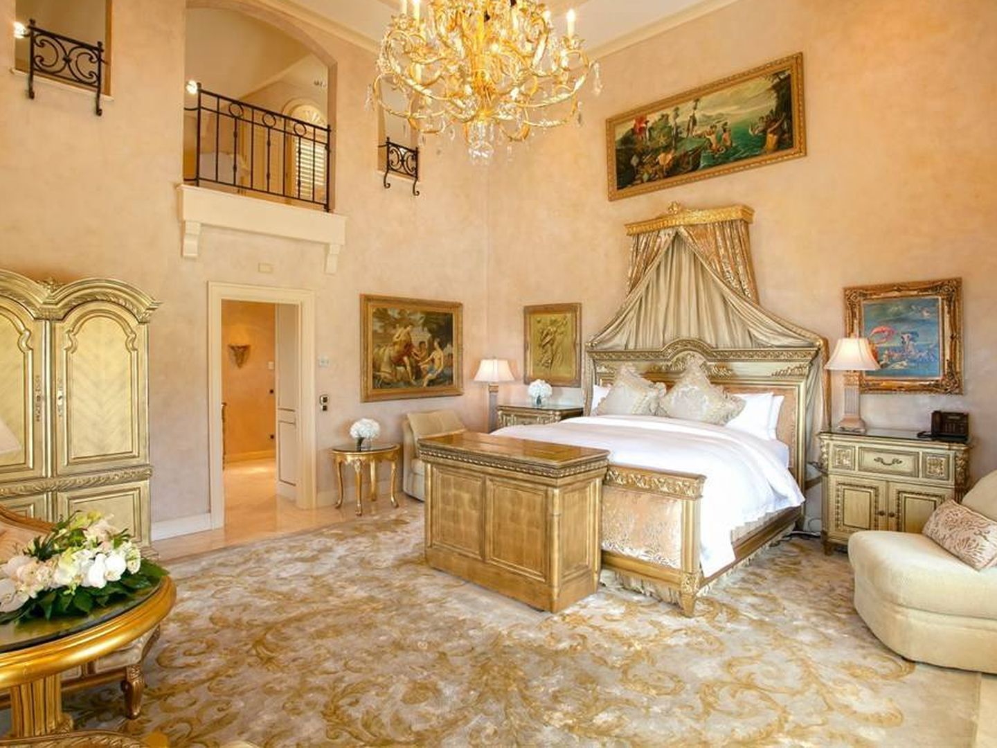 La mansión cuenta con lujosas habitaciones. (Cortesía de luxurypulse.com)