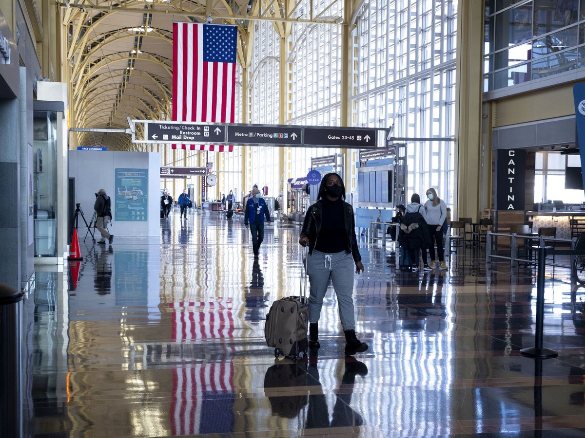 Foto: El aeropuerto Ronald Reagan, en Arlington, Virginia, EEUU. (EFE)