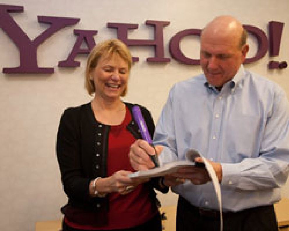 Foto: Yahoo repunta más de un 5% tras el despido de su consejera delegada