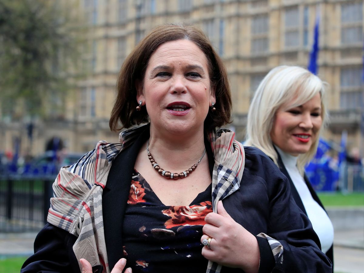 Foto: Mary Lou McDonald, líder del Sinn Féin. (Reuters)