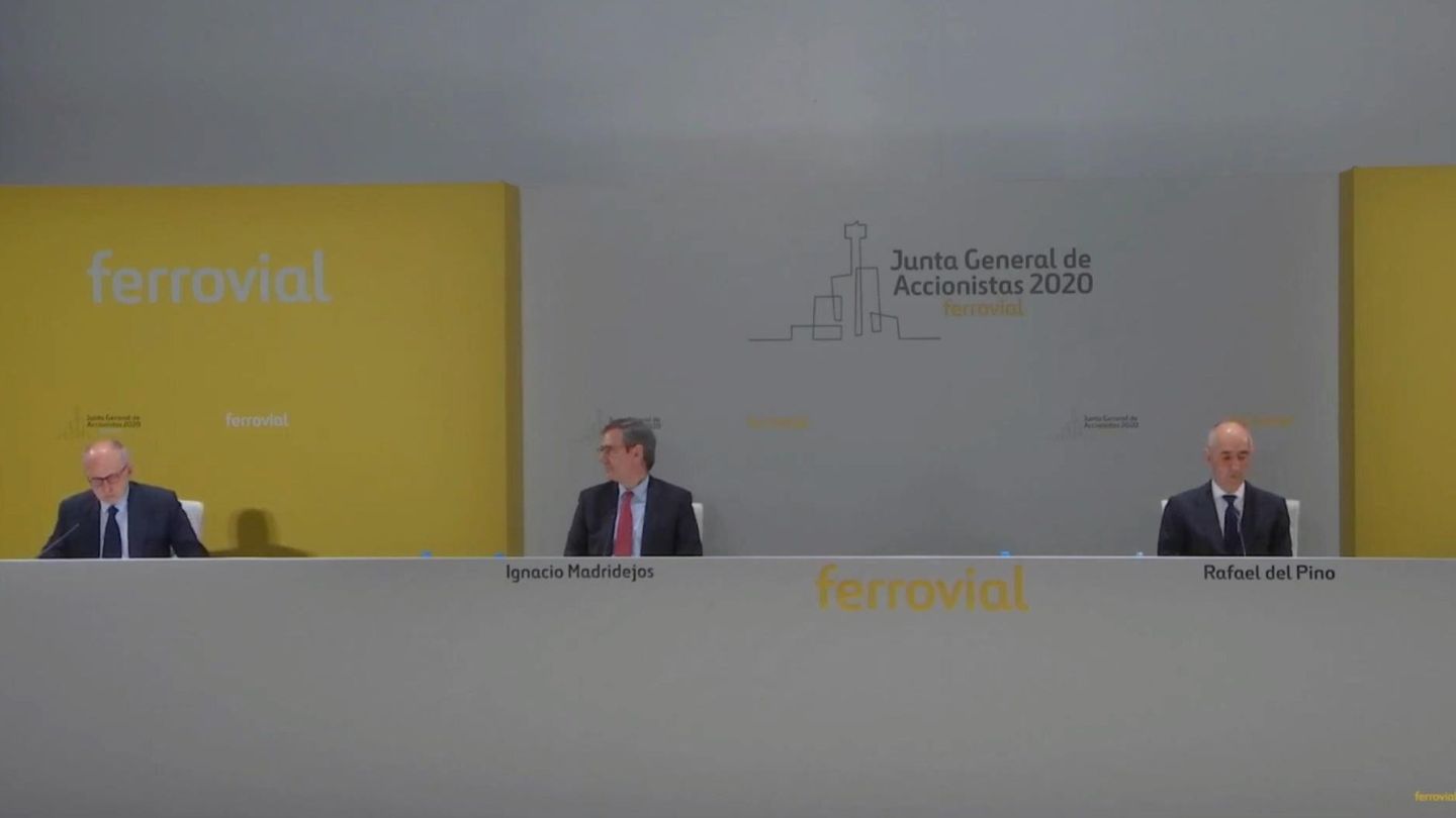 Junta general de accionistas de Ferrovial.