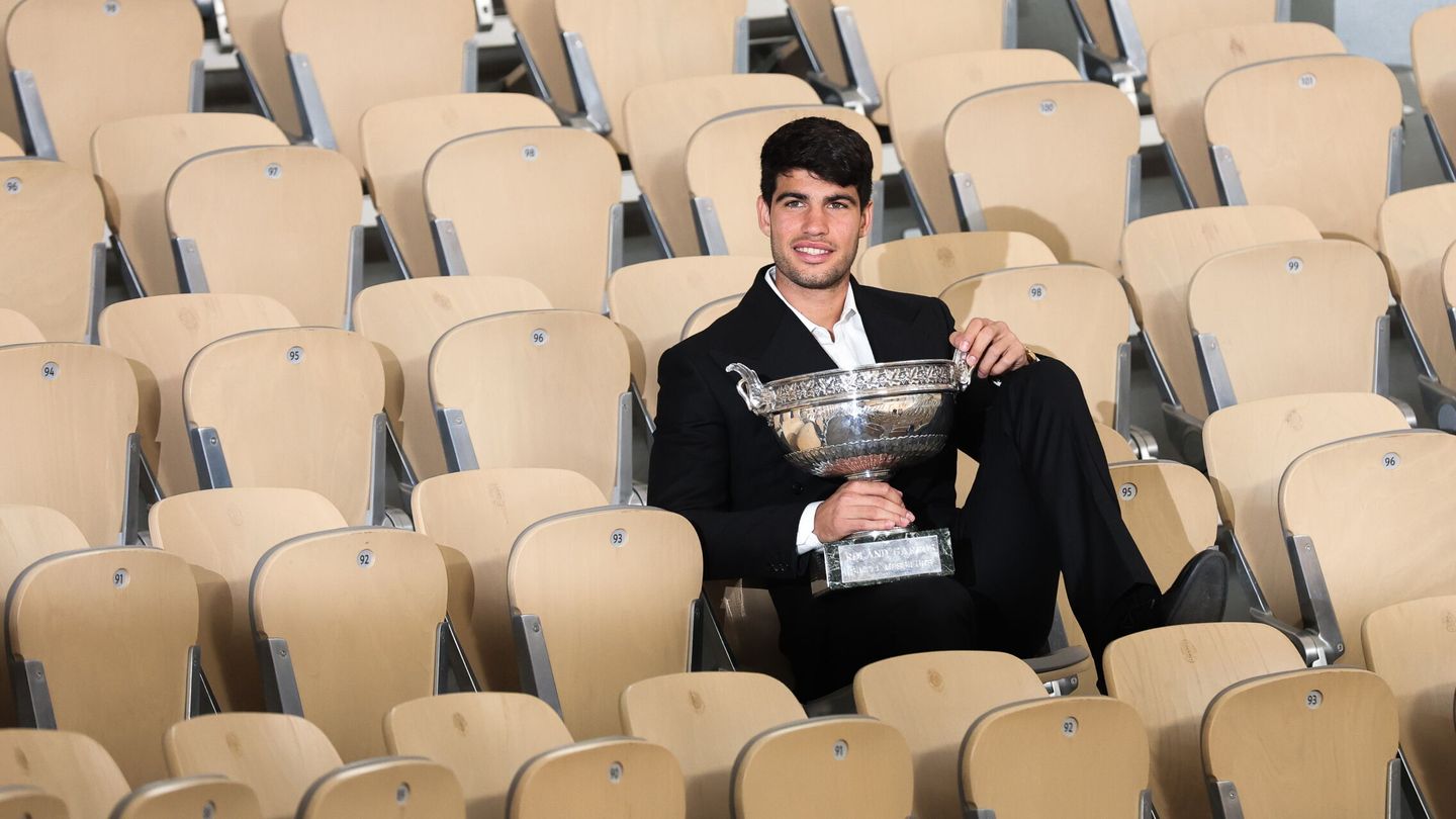 Carlos Alcaraz ha ganado su primer Roland Garros a los 21 años.