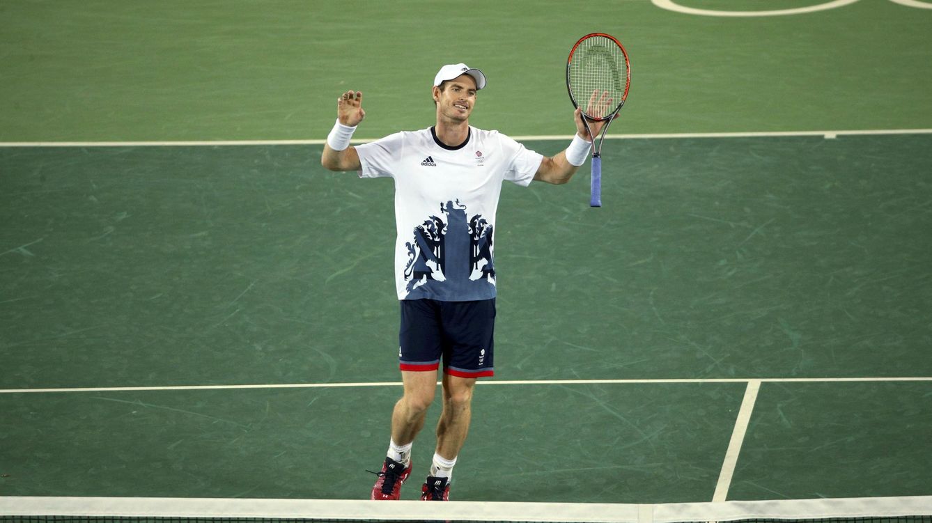 Foto: Murray se proclama medalla de oro en Rio 2016 ( Kevin Lamarque/REUTERS)