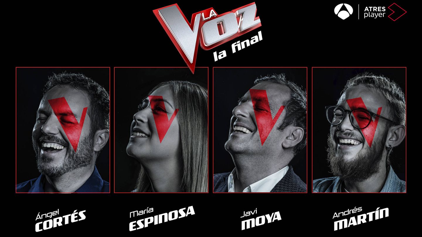 Cartel promocional de los finalistas de 'La Voz'. (Atresmedia Televisión)