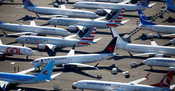 Foto: Varios Boeing 737 en el aeropuerto de Seattle, Washington. (EFE)