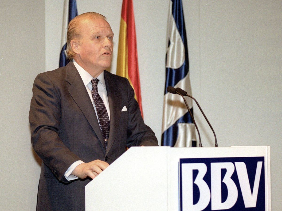 Foto: Emilio Ybarra, expresidente de BBVA. (EFE/José Huesca)