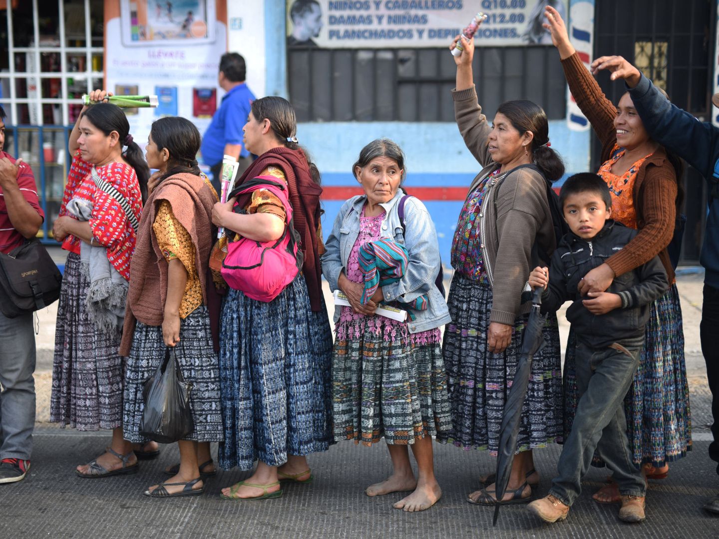Protestas en Guatemala contra la construcción de la central hidroeléctrica construida por ACS. EFE