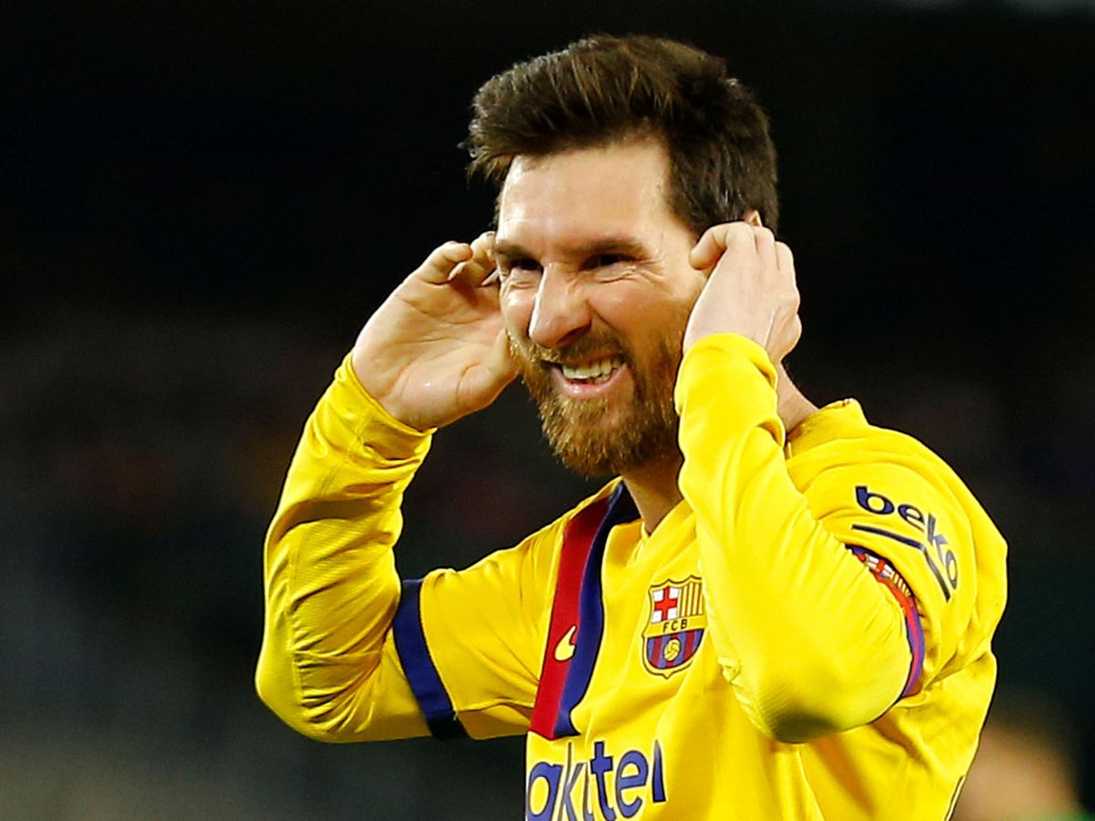 Foto: Leo Messi, este domingo en el Benito Villamarín. (Reuters)