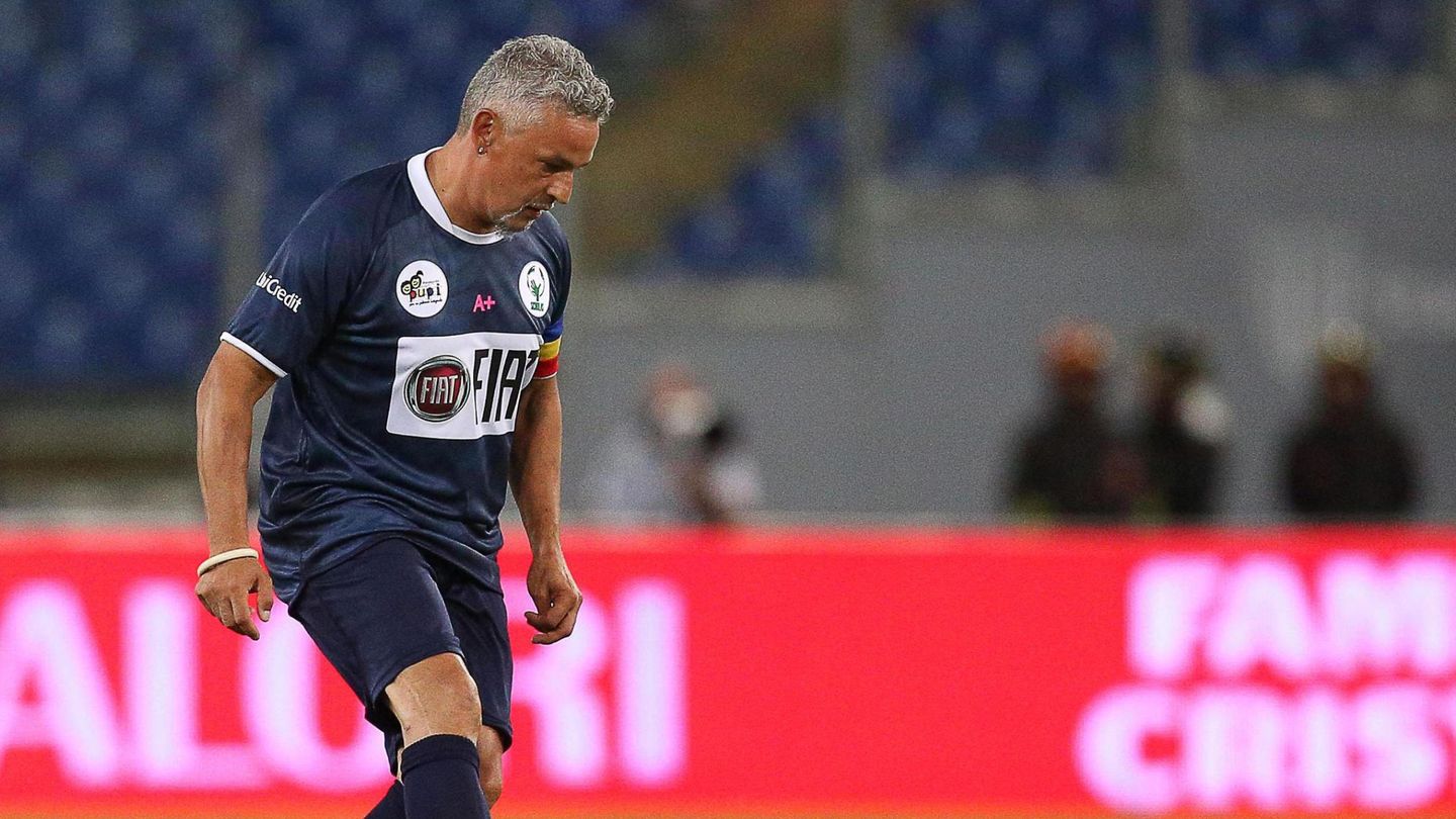 Baggio fue compañero de Dertycia. (EFE/Juan Sinagra)