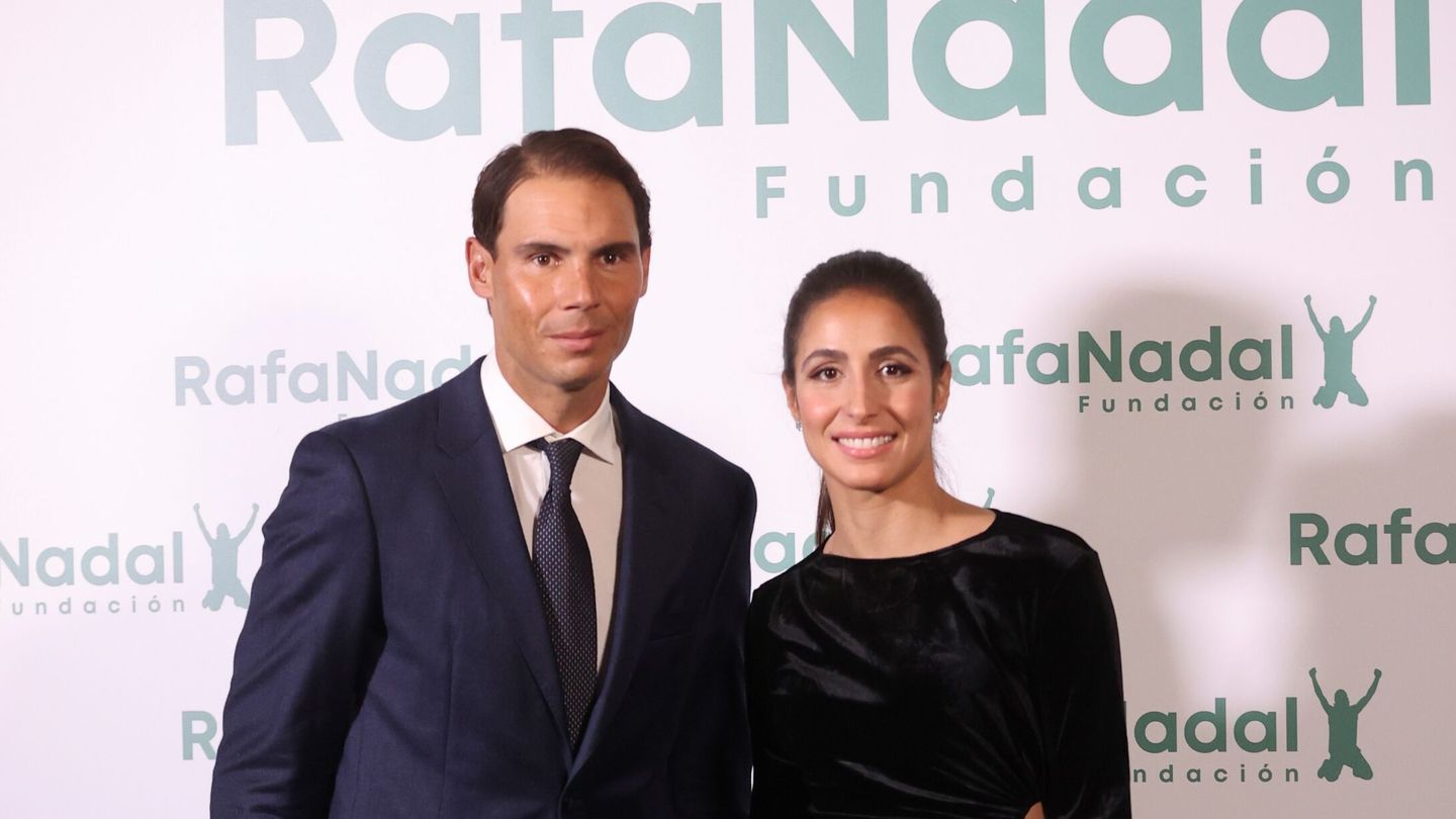Rafael Nadal y María Francisca Perelló, en el X Aniversario de la Fundación Rafa Nadal. (EFE/Kiko Huesca) 