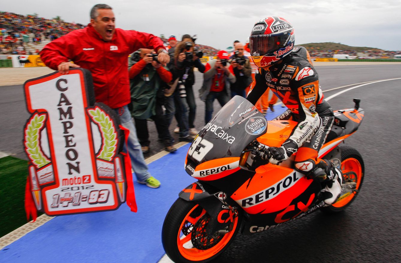 Además de los dos títulos de MotoGP, Marc tiene uno de Moto2 y otro de 125cc (Repsol Media).