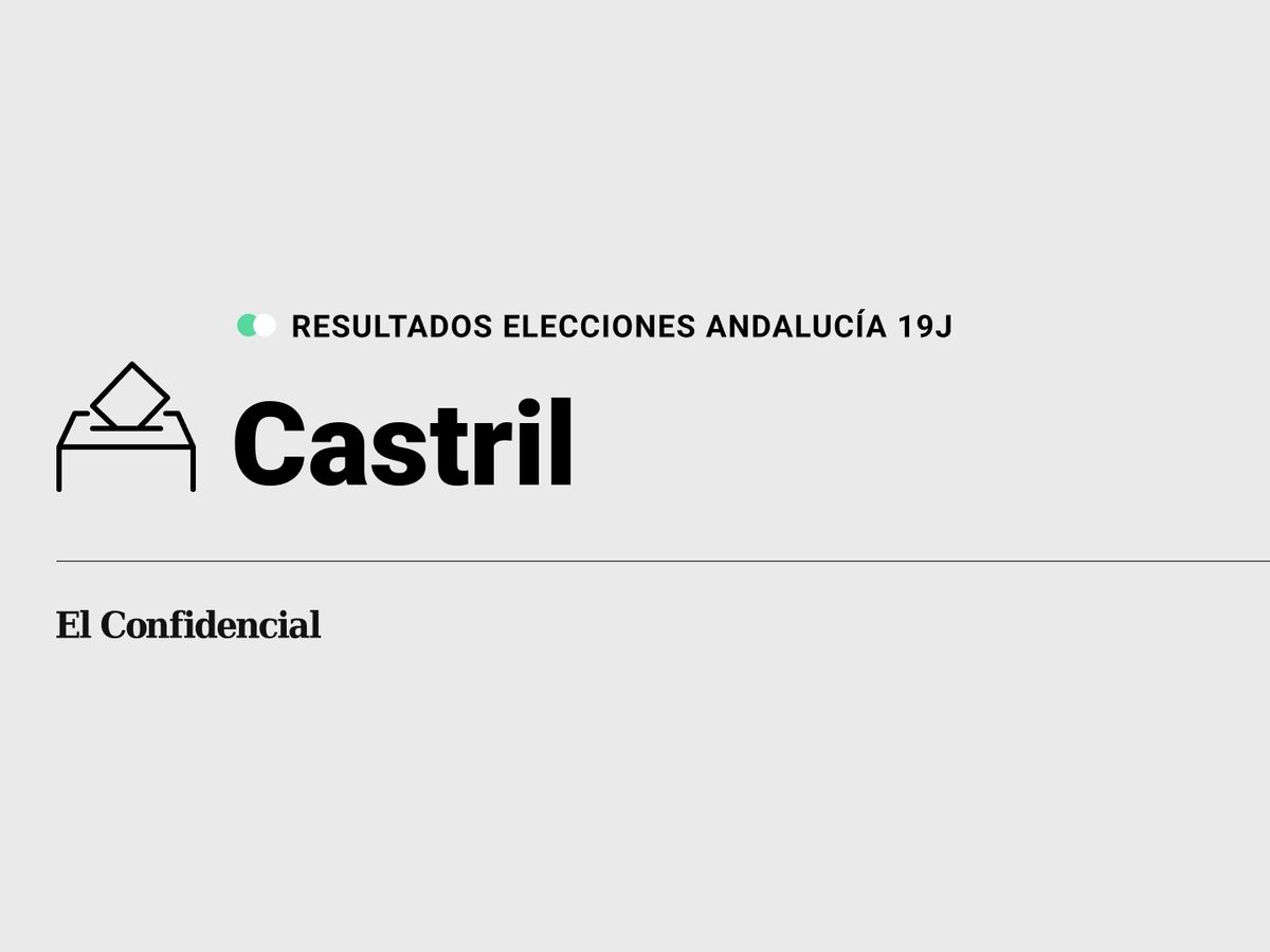 Foto: Resultados en Castril, Granada, de las elecciones de Andalucía 2022 este 19-J (C.C./Diseño EC)