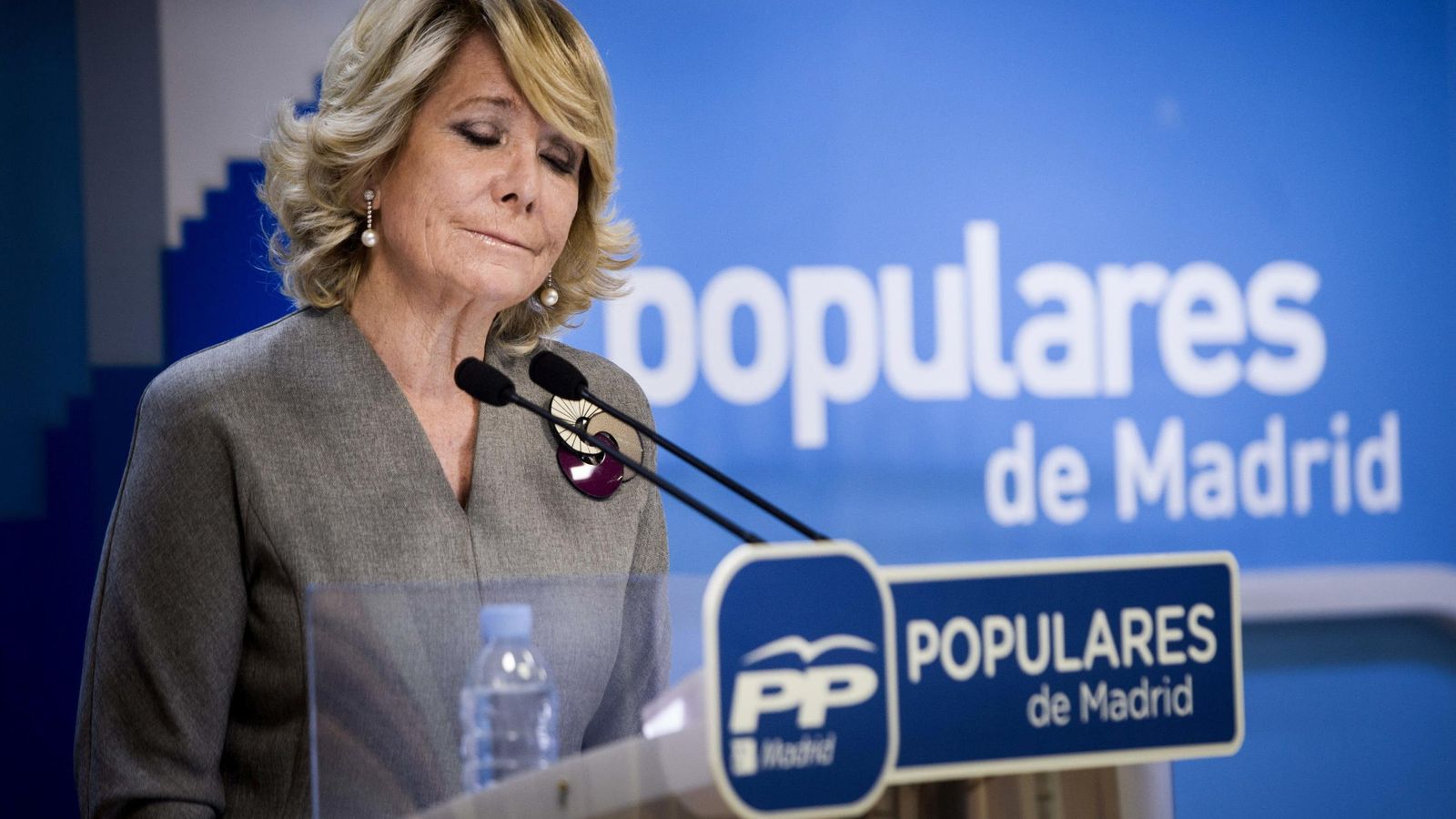 Foto: La presidenta del PP de Madrid, Esperanza Aguirre. (Efe)