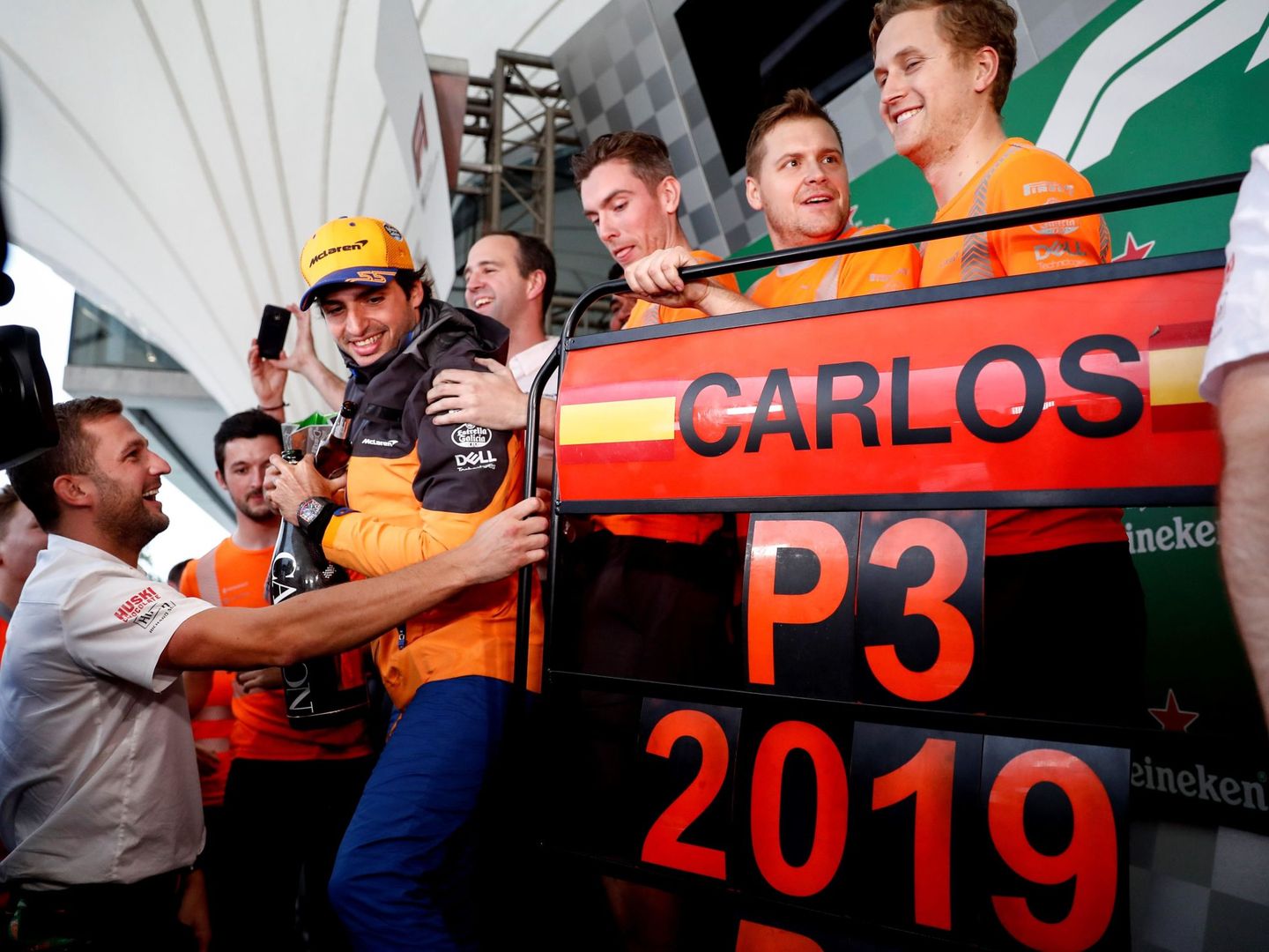 Interlagos siempre traerá buenos recuerdos a Carlos Sainz, pues fue aquí donde logró su primer podium en Fórmula 1.