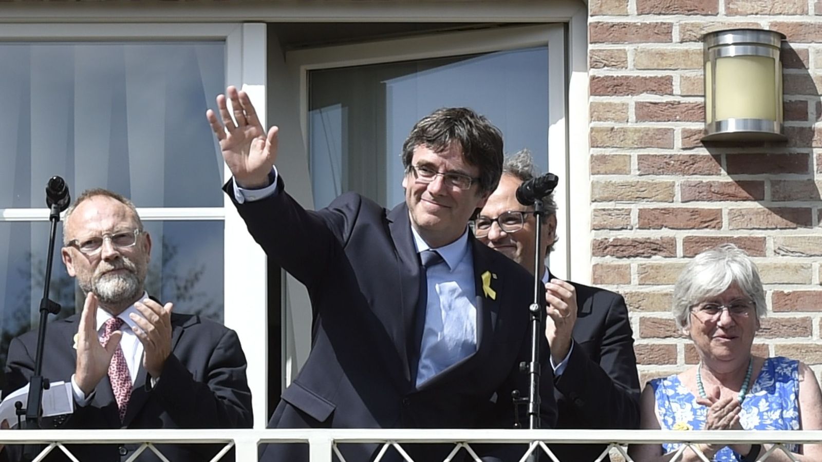 Foto: Carles Puigdemont y Quim Torra. (Reuters)
