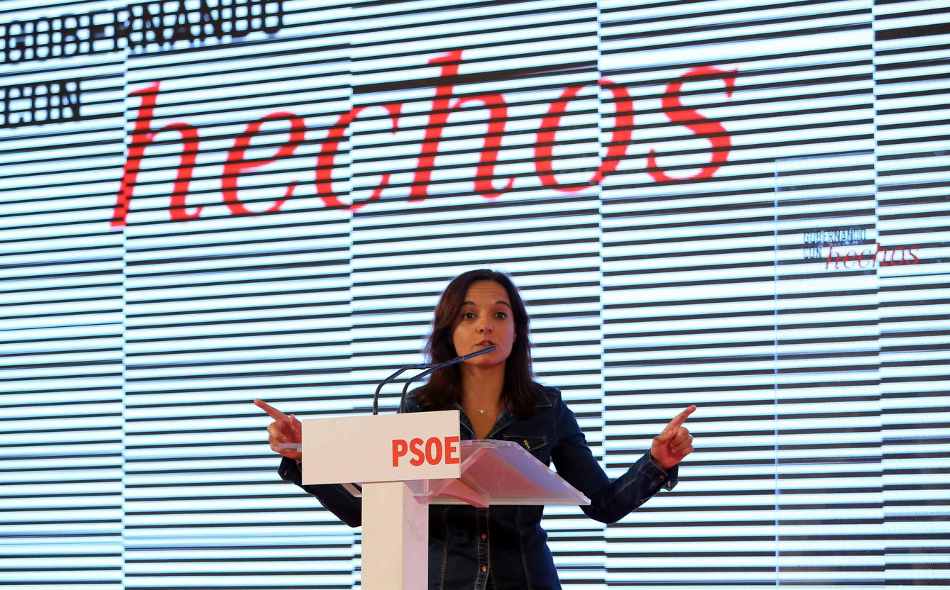 Sara Hernández, secretaria general del PSOE-M. (EFE)