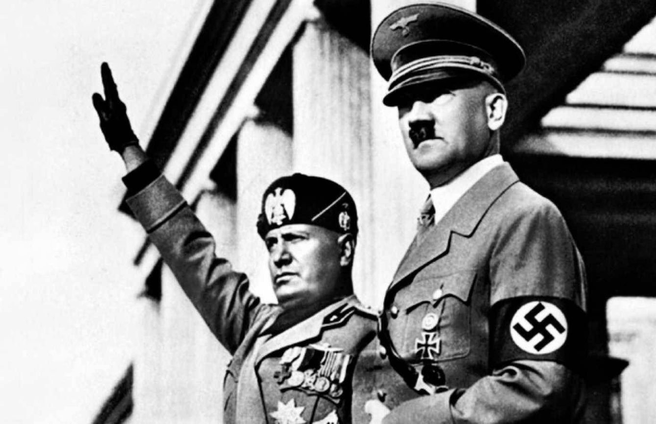 Reunión entre Mussolini y Hitler