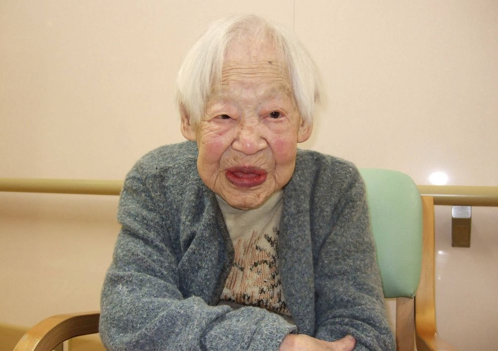 Foto: Misao Okawa es, a sus 116 años, la mujer más anciana del mundo. (Efe)