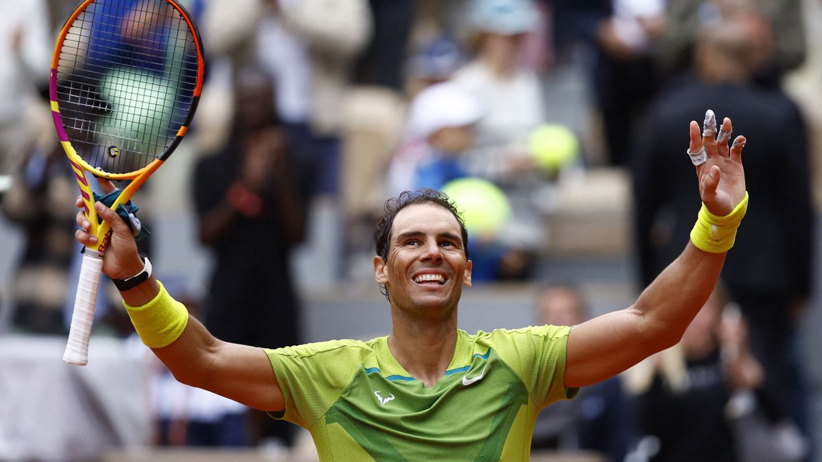Rafa Nadal recupera sensaciones y arrasa en su estreno en Roland Garros (6-2, 6-2 y 6-2)