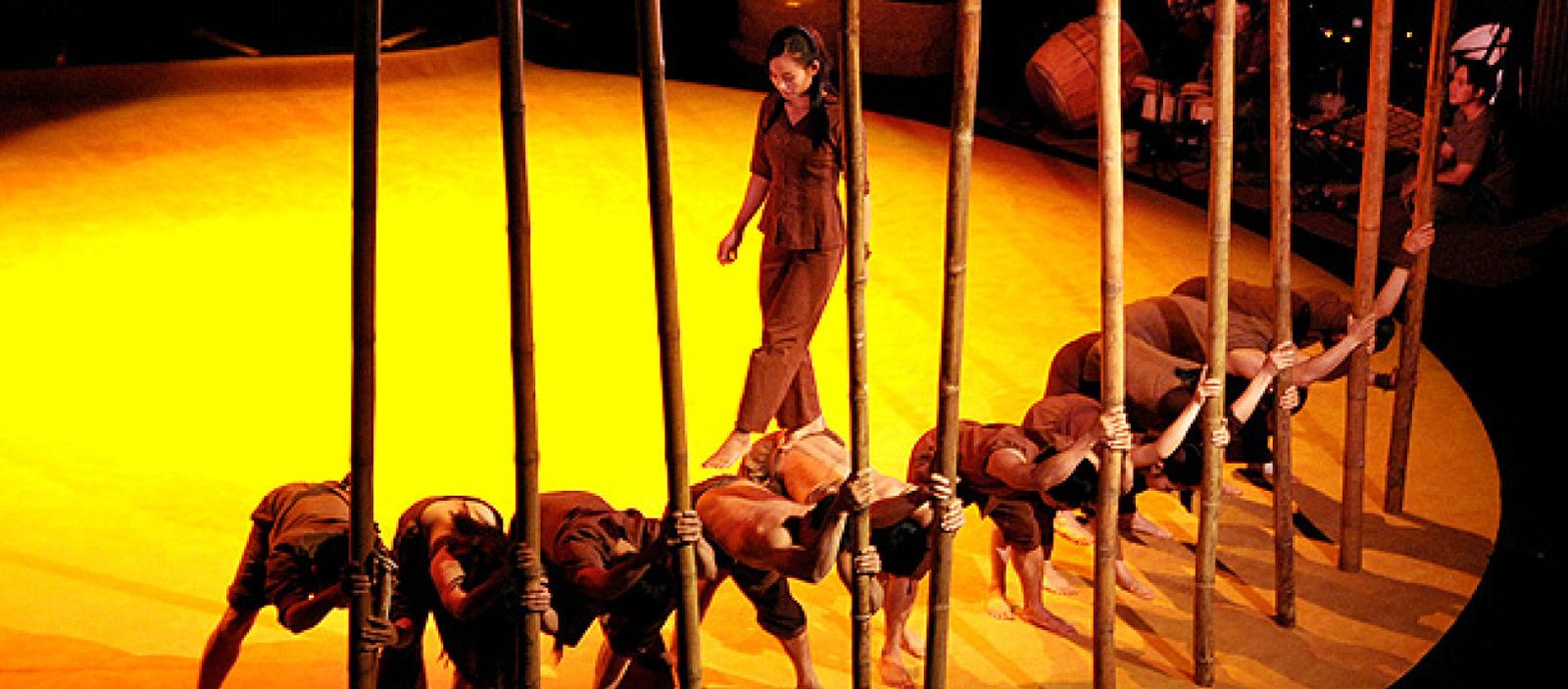 Foto: 'Lang Toi', renovar el circo a golpe de bambú