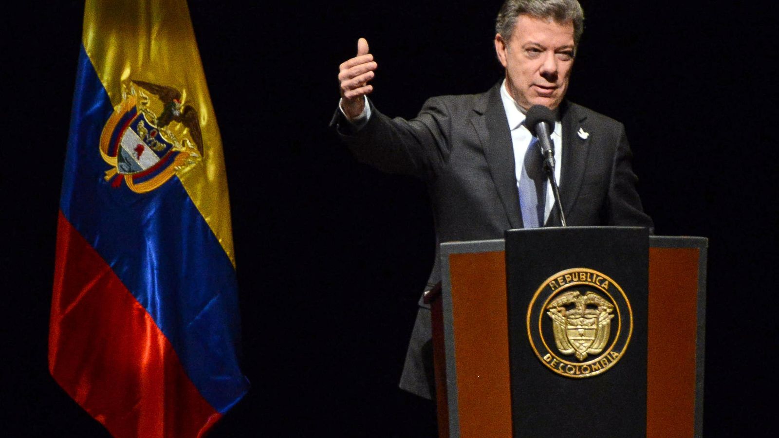 Foto: El presidente colombiano, Juan Manuel Santos. (EFE)