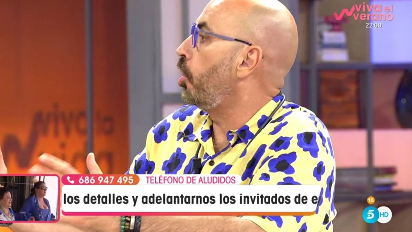 Diego Arrabal, en 'Viva la vida'. (Telecinco).