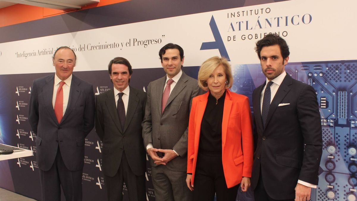 Soria, Botella, Alonso y José María Aznar Jr. El curso del instituto de Aznar